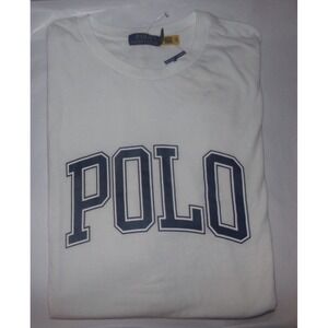 NWT MENS POLO RALPH LAUREN S/S T-SHIRT~WHITE~SZ XL TALL
